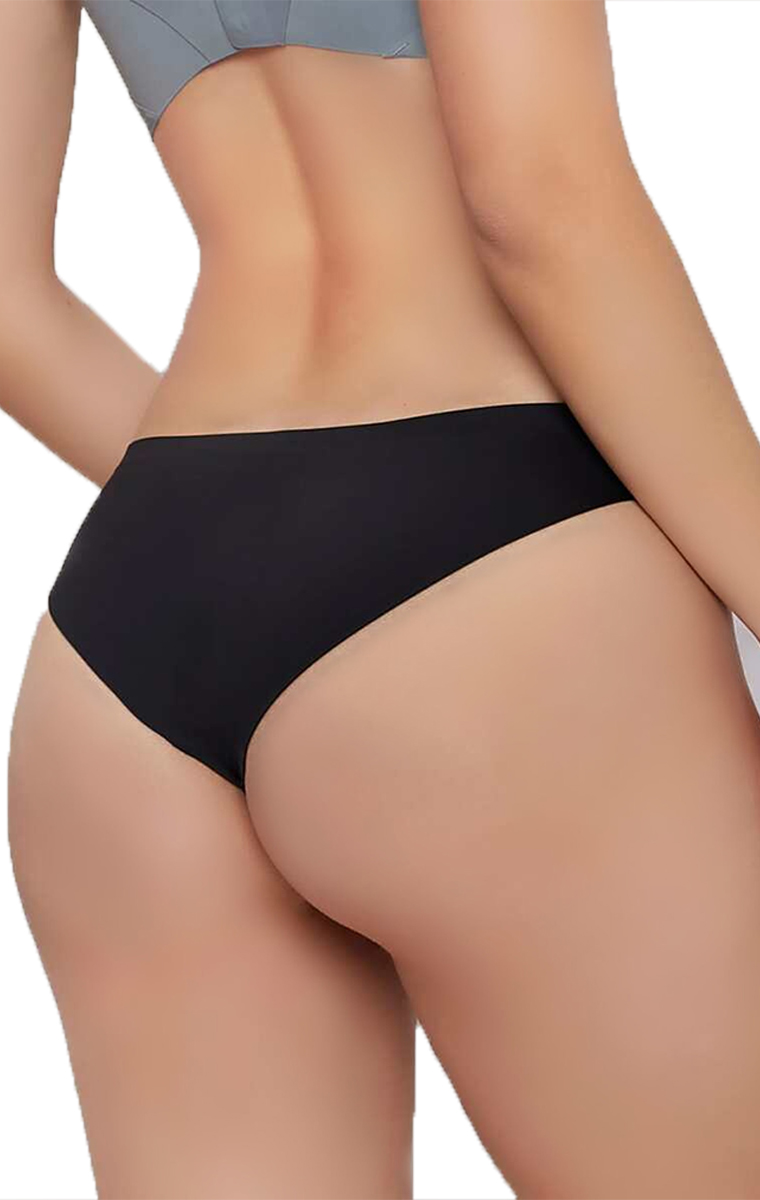 Lingerie Center Βαμβακερά Κιλοτάκια Μπραζίλ 3 Τεμαχίων Lorian - Πολύχρωμο - L25010-Πολύχρωμο-L/XL