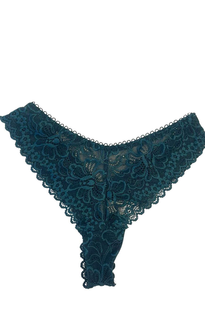 Lingerie Center Κιλοτάκι Δαντέλας Pearl - Πράσινο - LC2989-Πράσινο-M